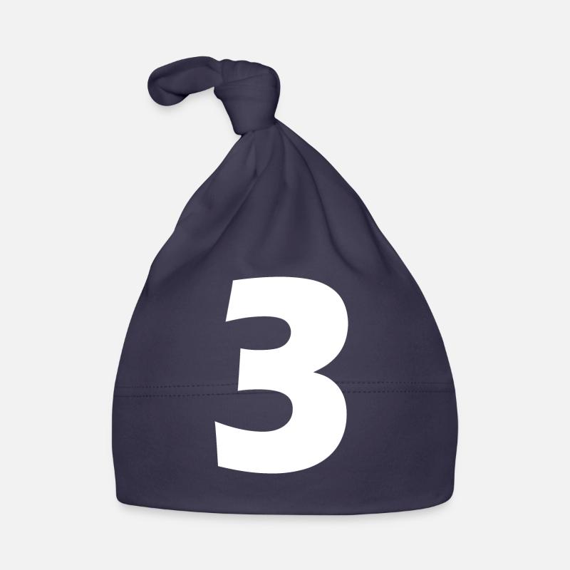 3 - Bonnet bio Bébé - marine