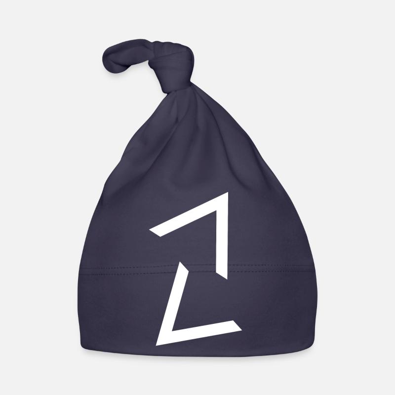 Triangle geometric shape Organic Baby Cap