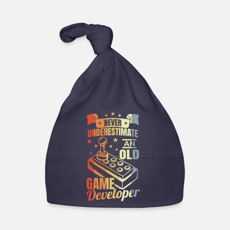 Game Developer Grandpa Organic Baby Cap