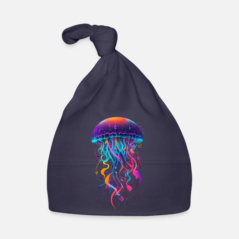 Jellyfish Organic Baby Cap