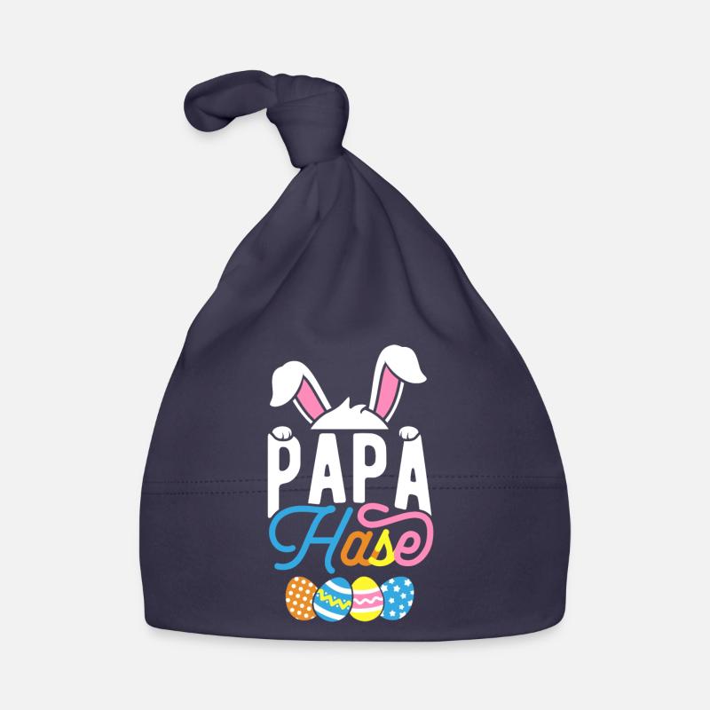 Papa Hase Baby Bio-Mütze