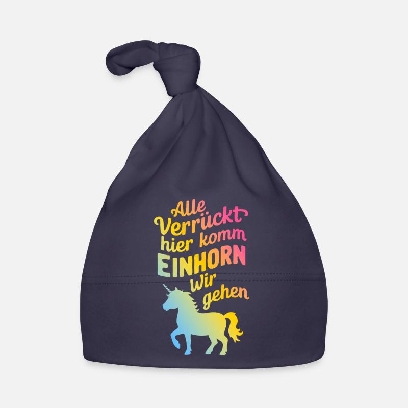 Unicorn Unicorns Mythical Creatures Mystical Organic Baby Cap