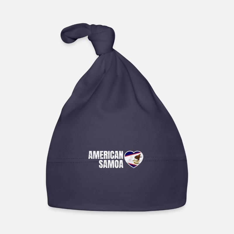 American Samoa Organic Baby Cap