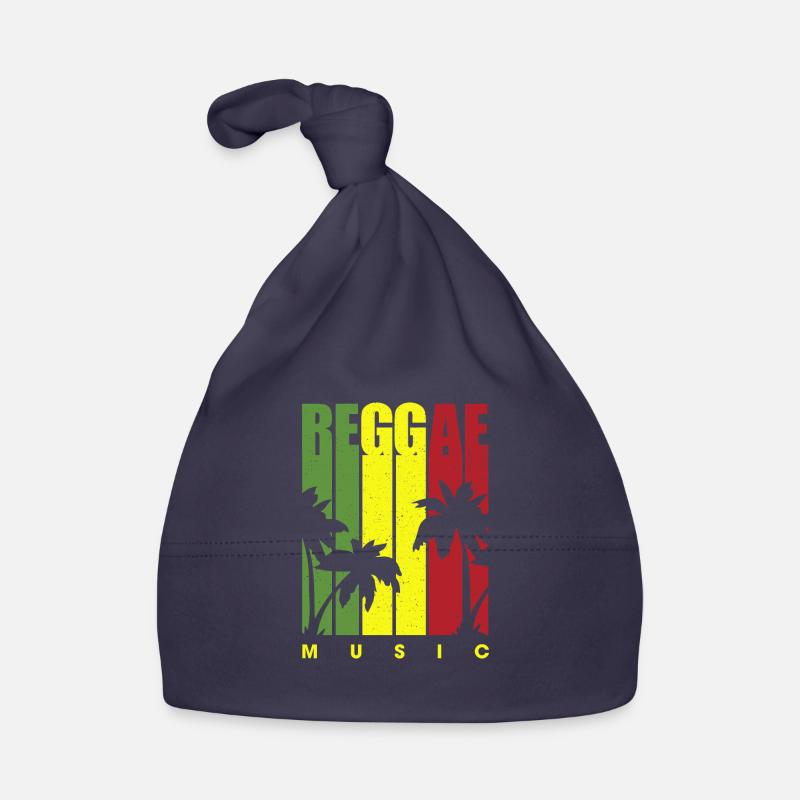 Retro Reggae Baby Bio-Mütze