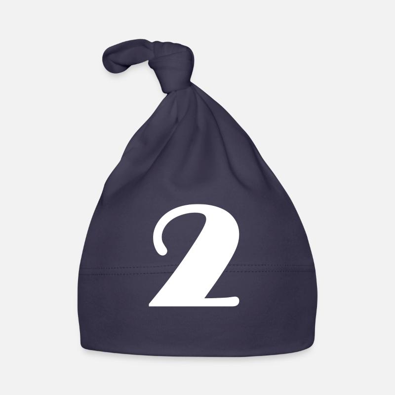 2. 2 ANS. 2e ANNIVERSAIRE. ANNIVERSAIRE 2 ANS Bonnet bio Bébé