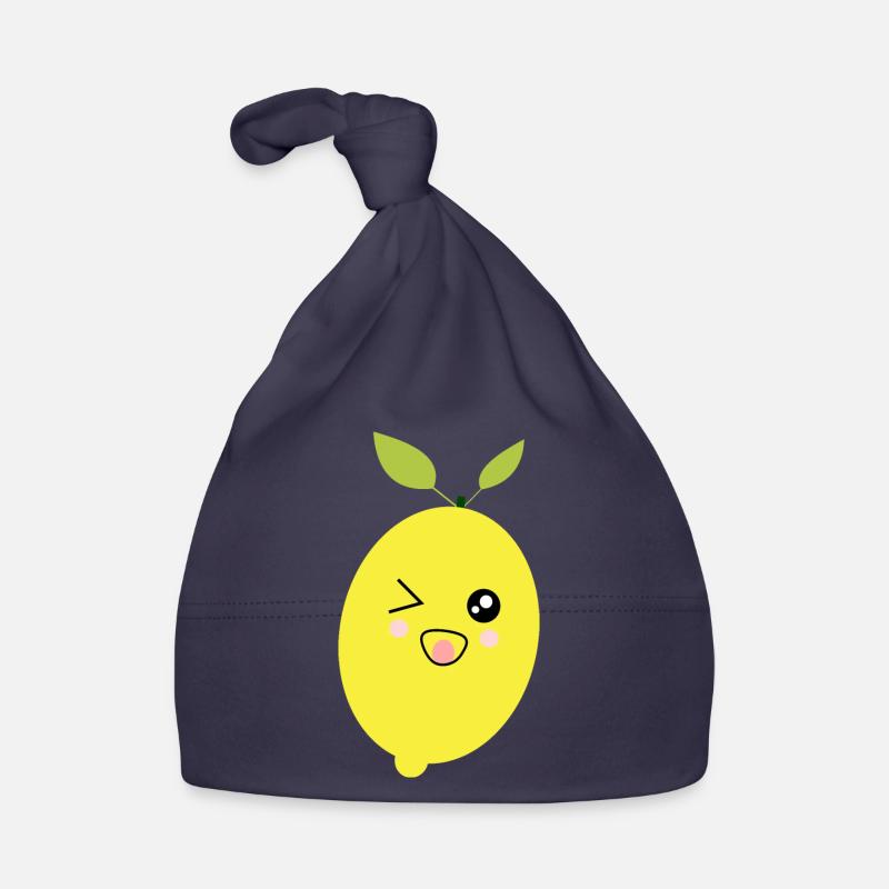 Lemon, Lime, Lime, Fruit, Fruit, Vegan Organic Baby Cap