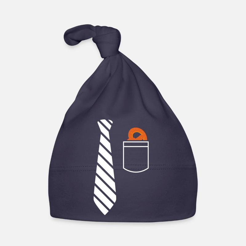 Conception de cravate Bonnet bio Bébé