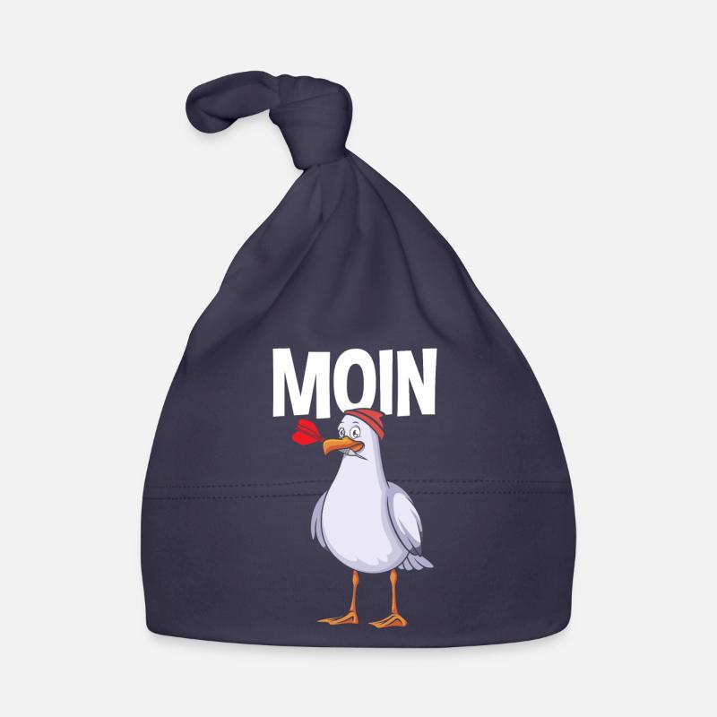 Moin Möwe Baby Bio-Mütze