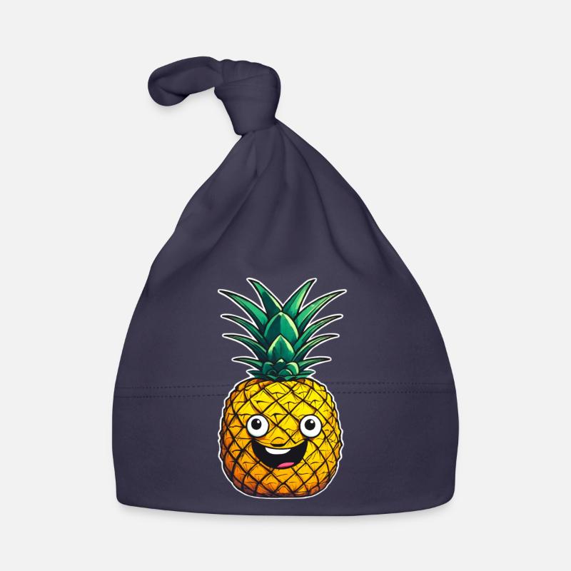 Pineapple Happy Pineapple Organic Baby Cap
