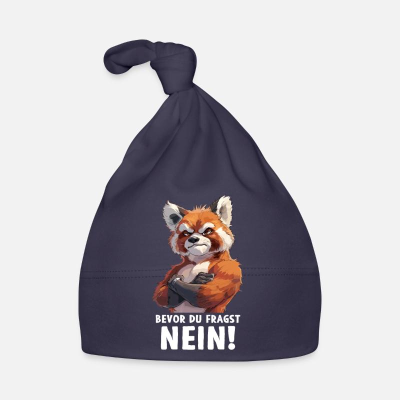 Red Panda Cat Bear Red Panda Before You Ask Organic Baby Cap