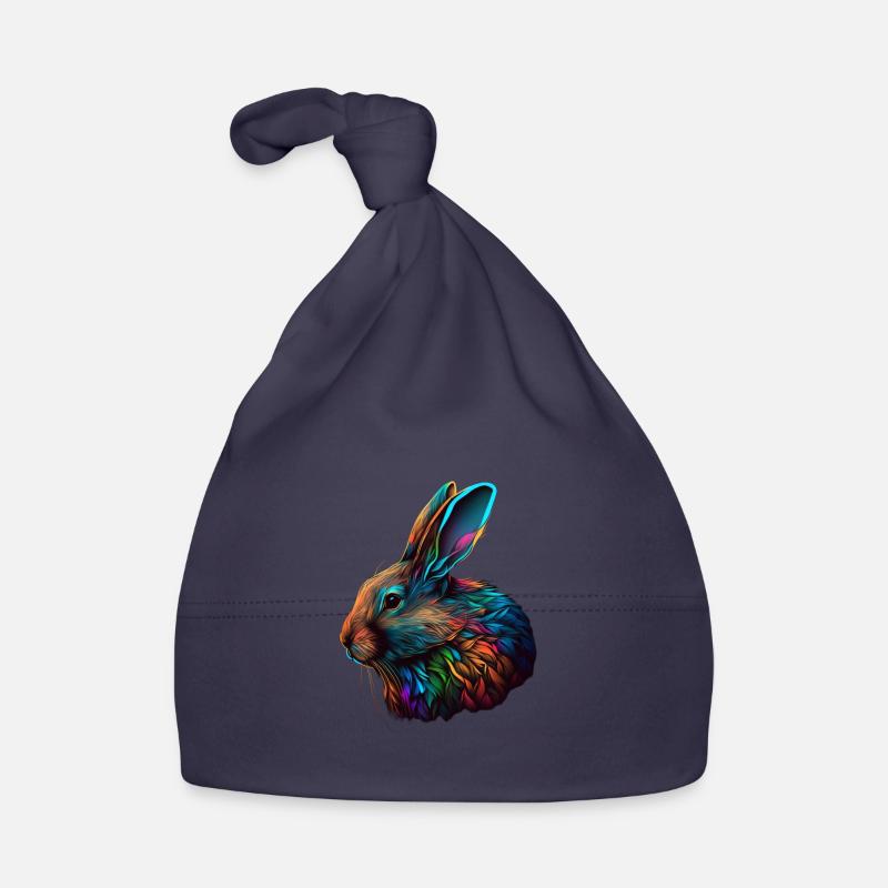 VERY NICE RABBIT Organic Baby Cap