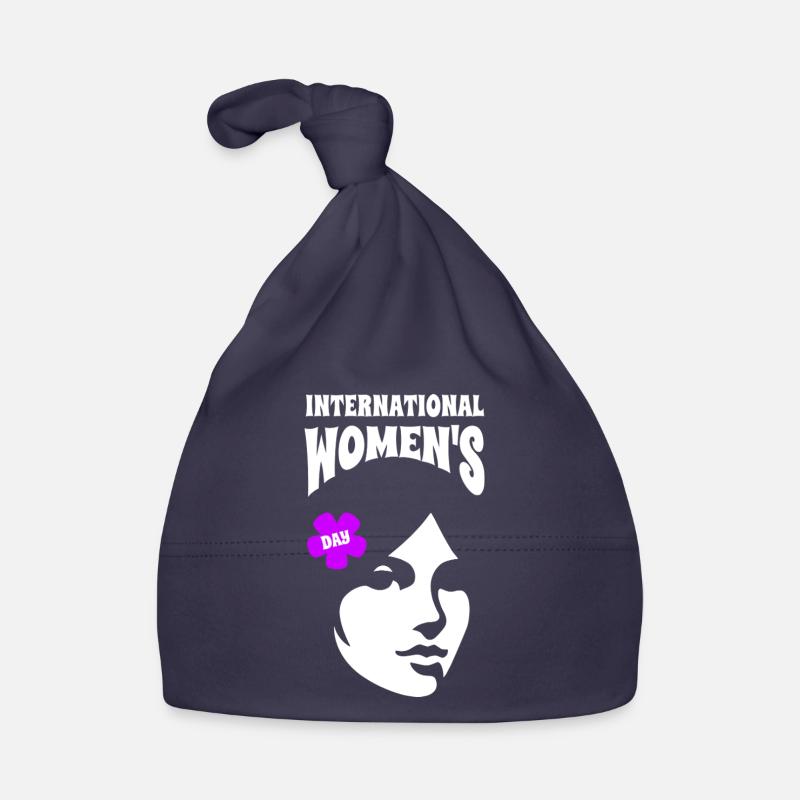 International Women's Day - Geschenk Baby Bio-Mütze