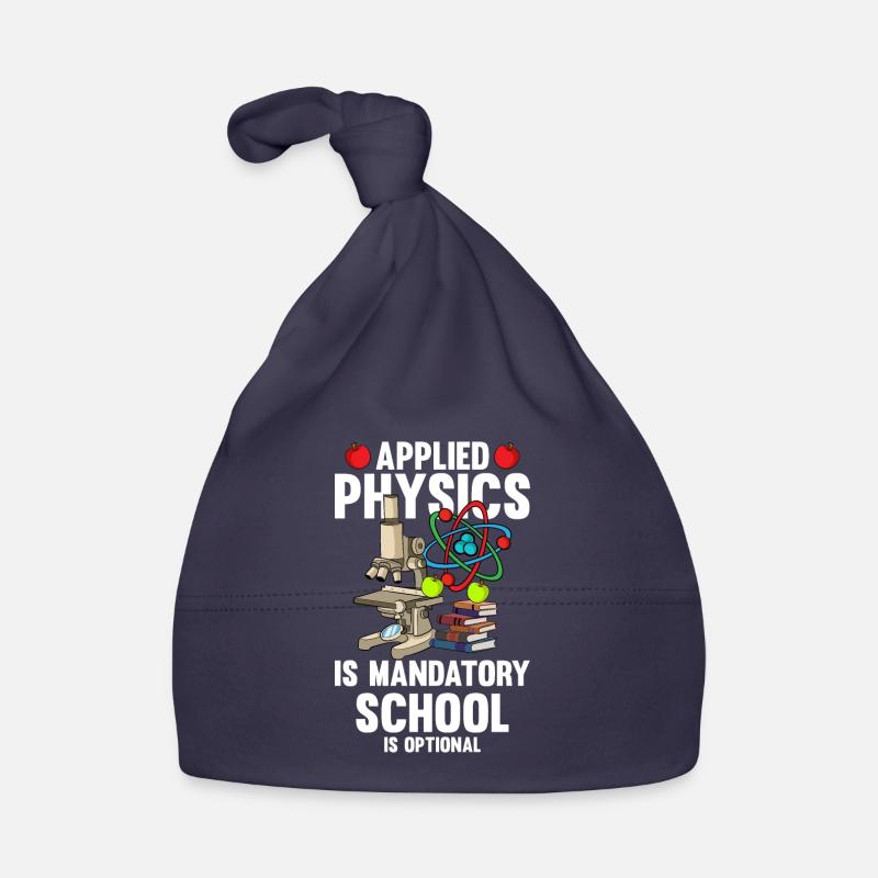 Physics Physicist Organic Baby Cap
