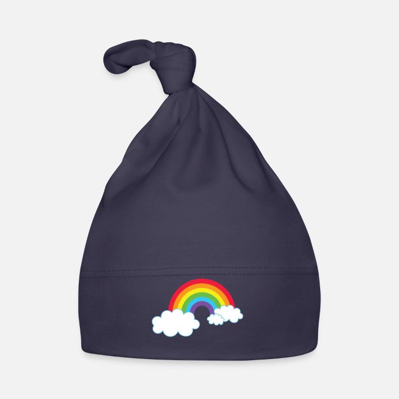 Rainbow Organic Baby Cap