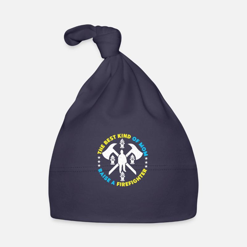 Firefighter Firefighter Firefighter Organic Baby Cap