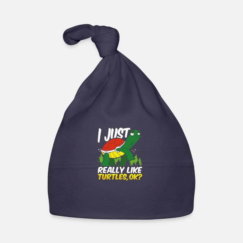 Schildkröte Geschenk Baby Bio-Mütze