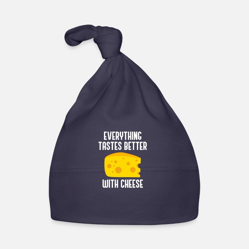 Life With Cheese Funny Saying Cheesemaking Organic Baby Cap