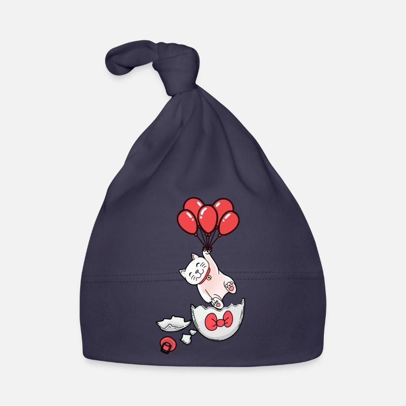 Naissance de chat bébé ballons coquille d’oeuf hatch Bonnet bio Bébé
