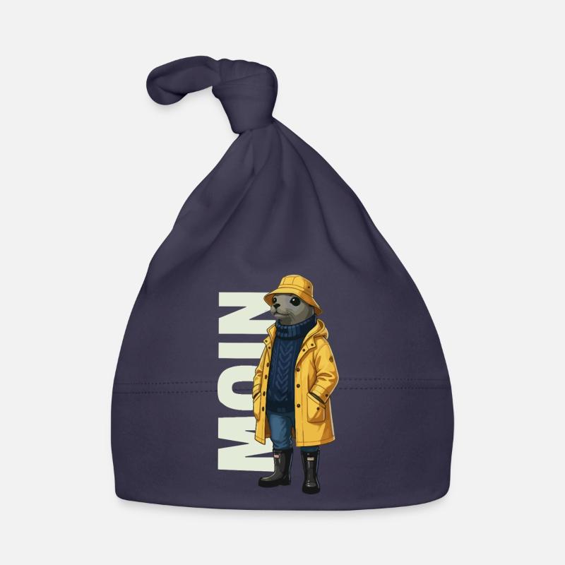 Seal Moin – Raincoat Design Organic Baby Cap