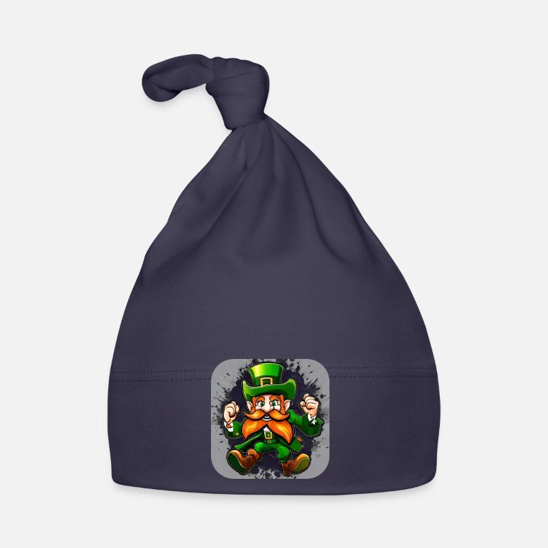 Saint Patrick's Day Irish Leprechaun Leprechaun Gnome Organic Baby Cap