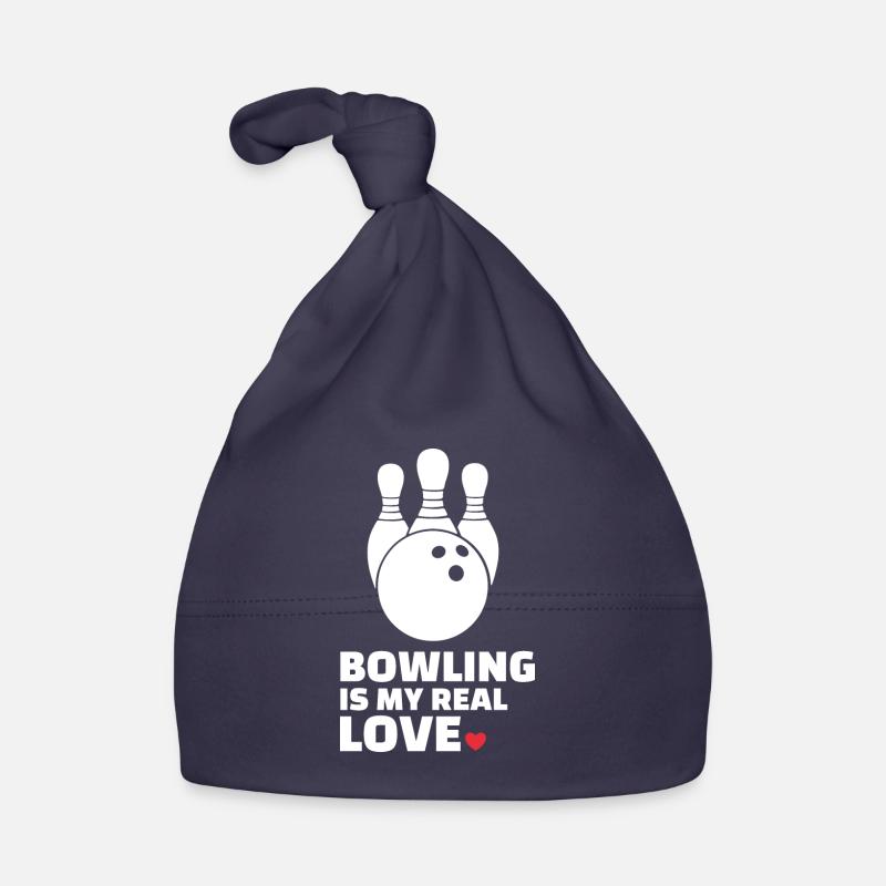 J’adore le bowling élégant Bonnet bio Bébé