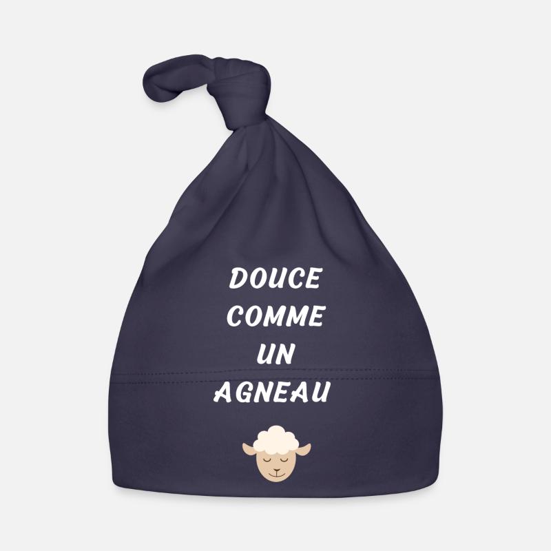 Douce comme un agneau Bonnet bio Bébé