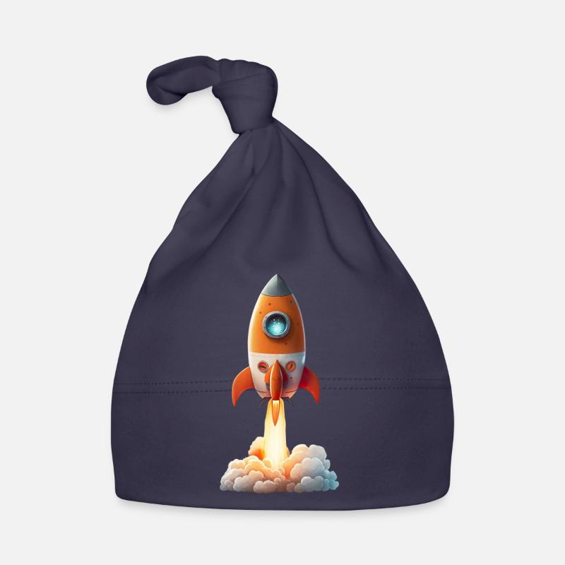 Fusée Bonnet bio Bébé