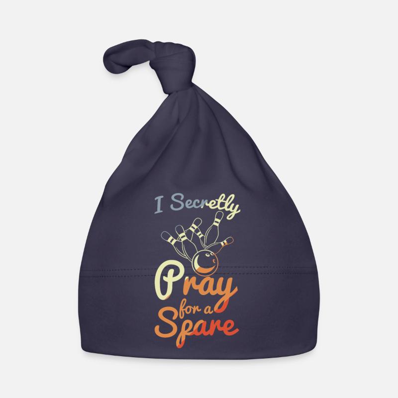 Bowling Joke Organic Baby Cap