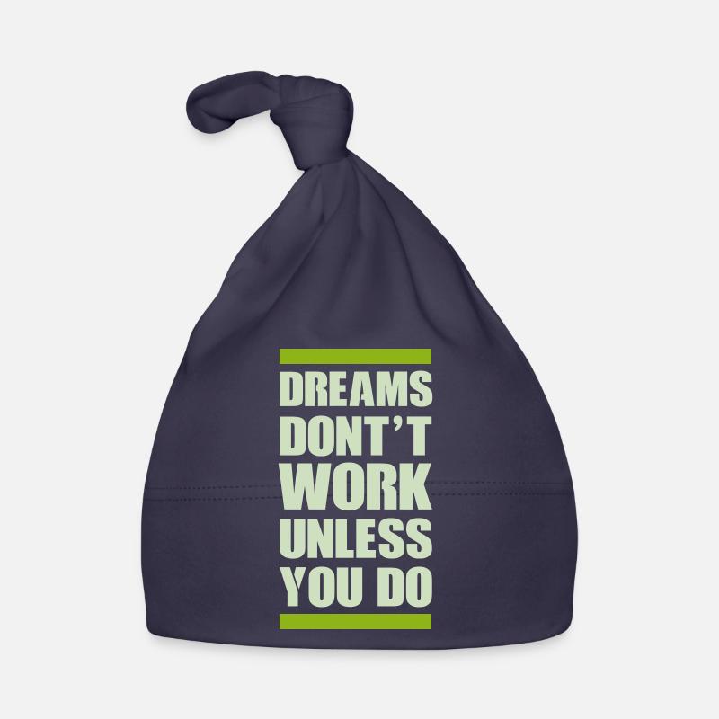 dreams dont work Baby Bio-Mütze