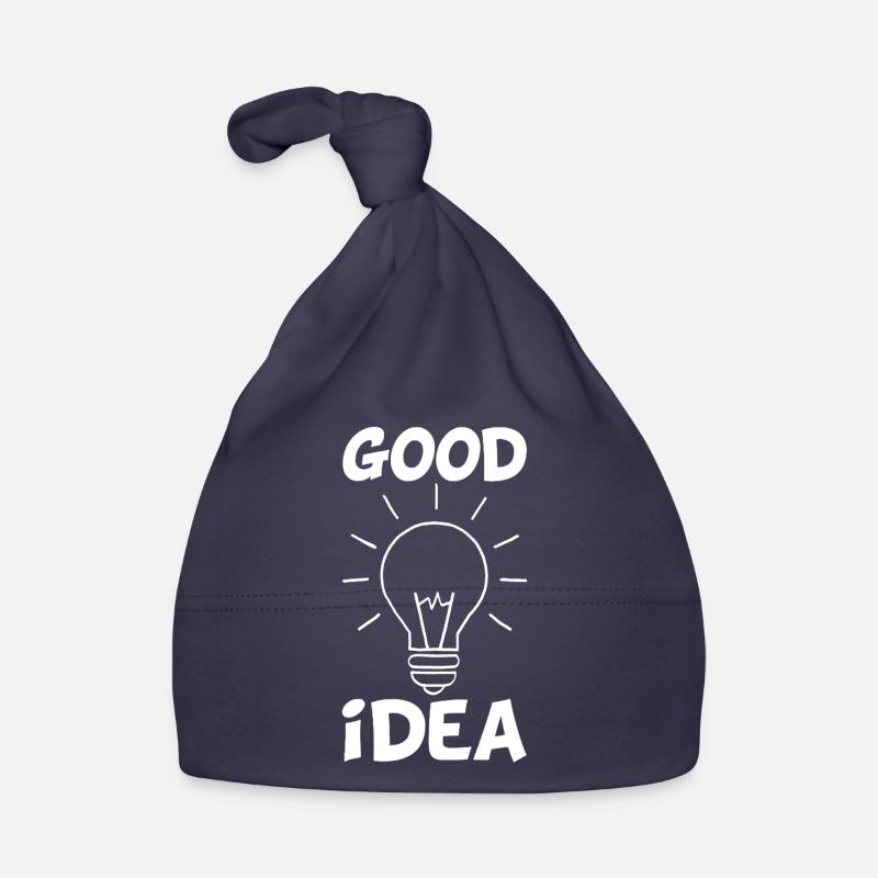 The Good Idea (white) Organic Baby Cap