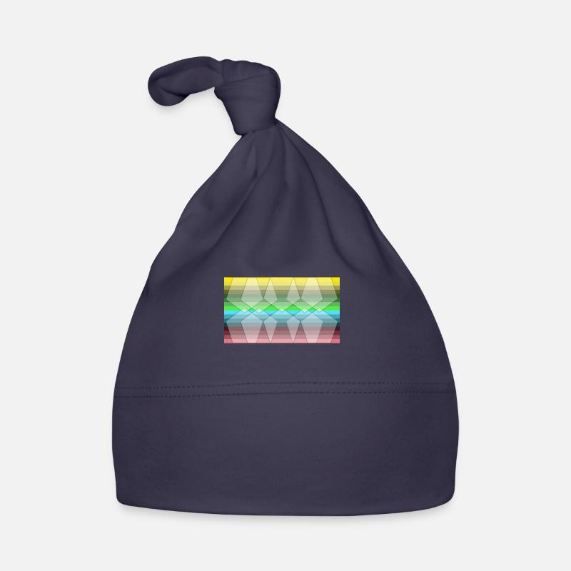 Le drapeau légèrement différent - Bonnet bio Bébé - marine