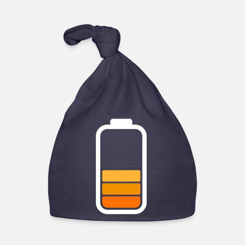 HALF BATTERY - Blanc Bonnet bio Bébé