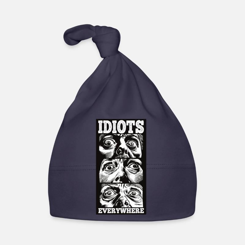 Idiots Everywhere Baby Bio-Mütze