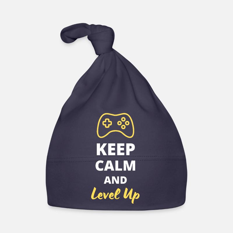 Keep Calm and Level Up - Progressez avec Style Bonnet bio Bébé