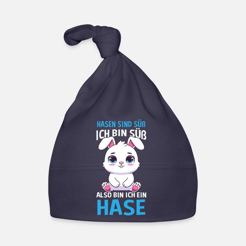 Hasen Sind Süß Ich Bin Süß Also Bin Ich Ein Hase Baby Bio-Mütze