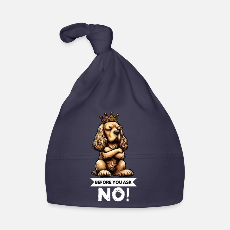 Avant que tu ne demandes à Cocker Spaniel, Cockerhund Bonnet bio Bébé