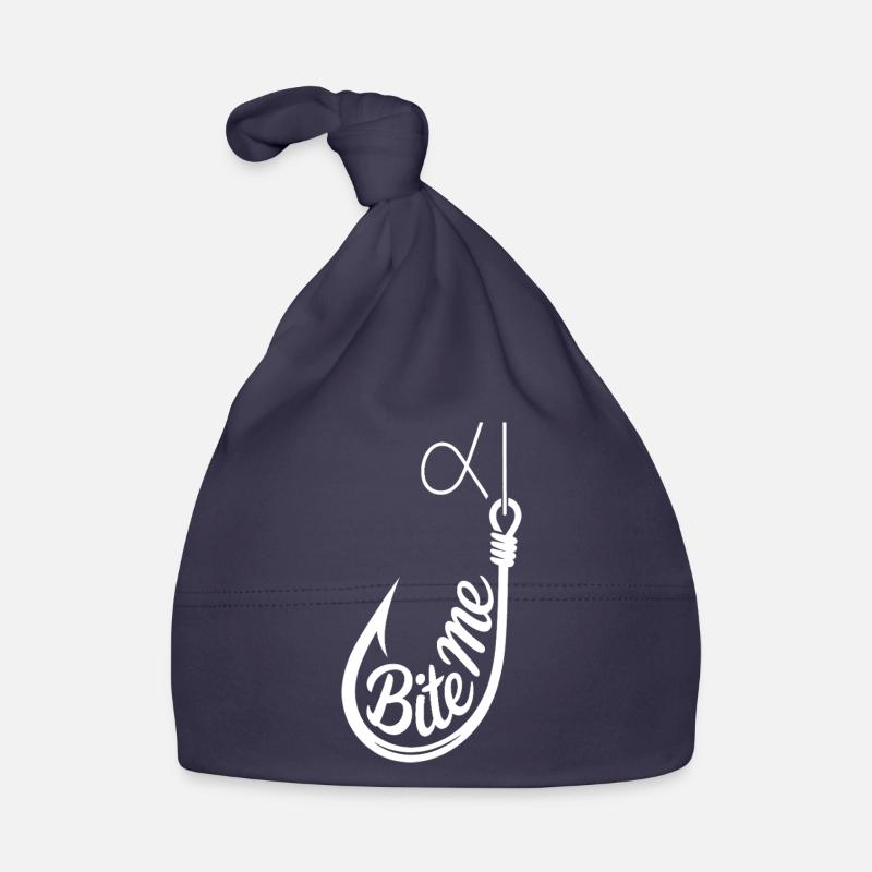 Bite Me Hook Grafik-Tee Baby Bio-Mütze