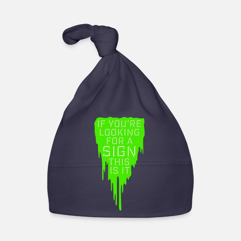 Si vous cherchez un signe c’est ça, désirez Bonnet bio Bébé