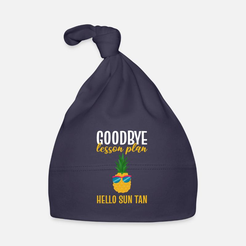 Pineapple Organic Baby Cap