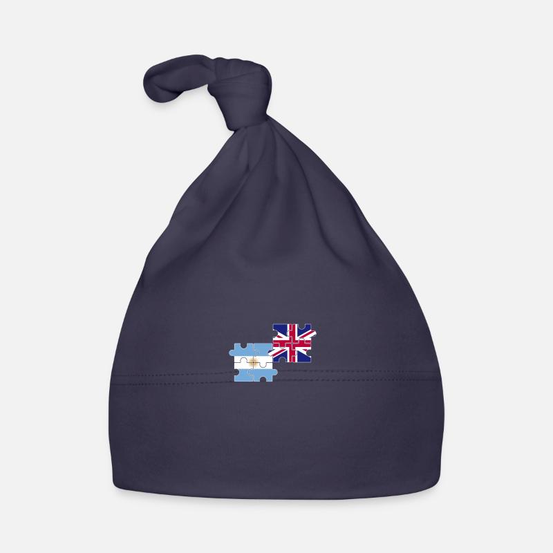Argentine Drapeau du Royaume-Uni Argentine Bonnet bio Bébé