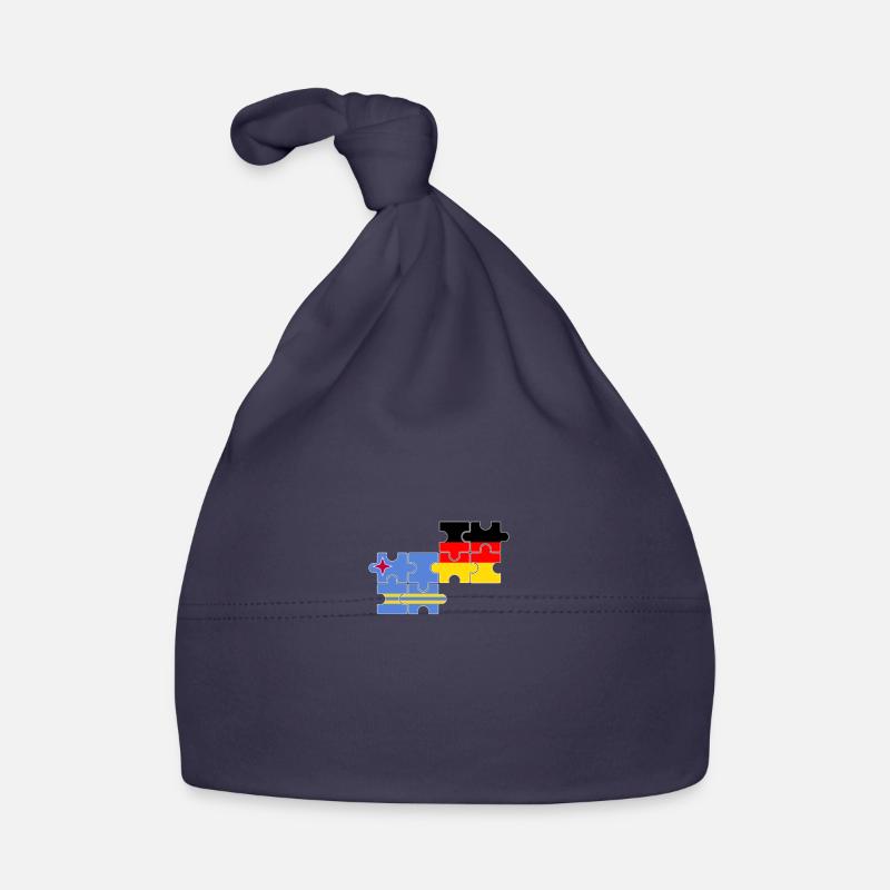Aruba Germany Flag German Arubans Organic Baby Cap