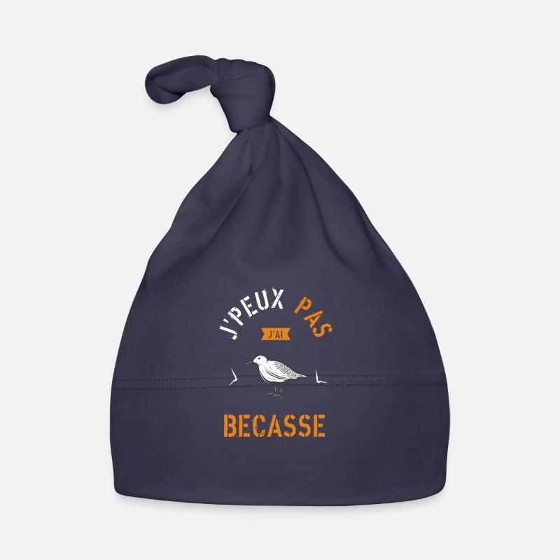 J Peux Pas J Ai Bécasse Bonnet bio Bébé