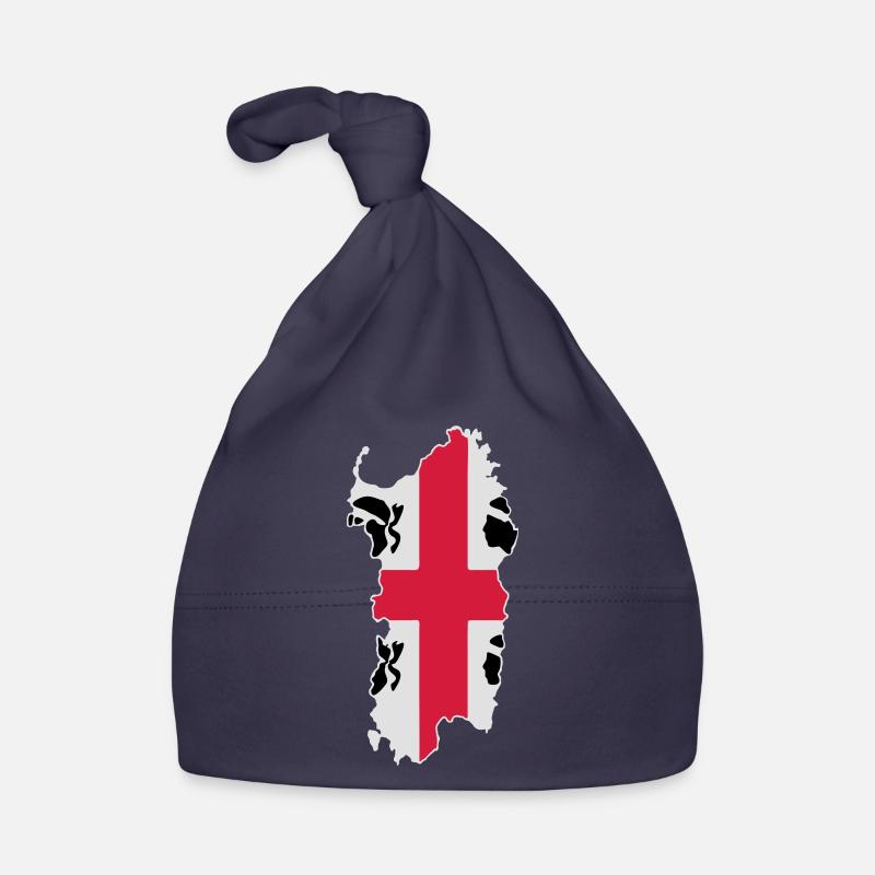 Sardaigne - Bonnet bio Bébé - marine