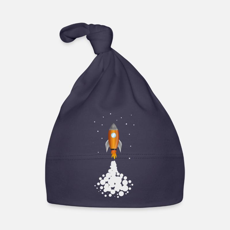 Sicherung e - Baby Bio-Mütze - Navy