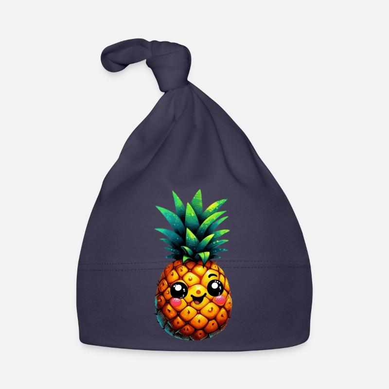 Pineapple Organic Baby Cap
