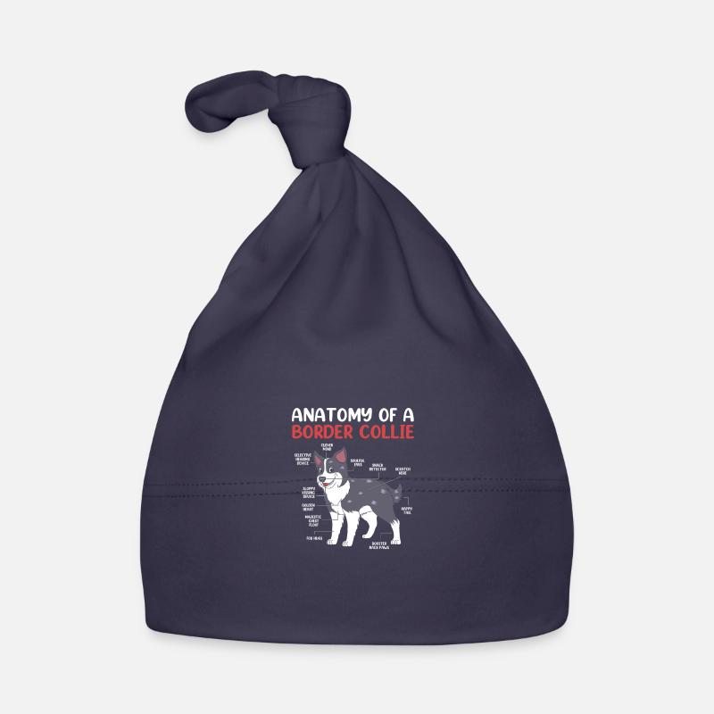 Border Collie Bonnet bio Bébé