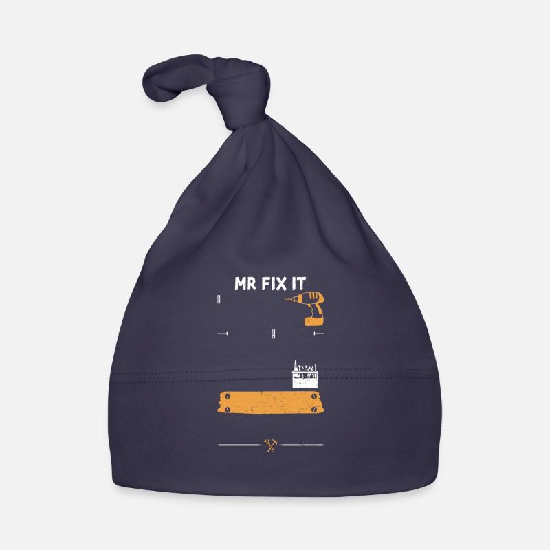 Mr Fix It - Bricoleur Bonnet bio Bébé
