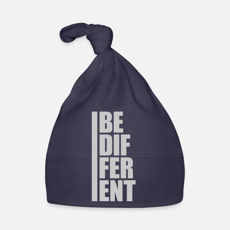 Be different Logo Design Organic Baby Cap