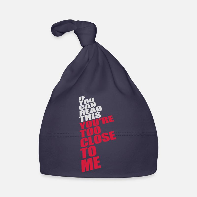 trop près de moi Bonnet bio Bébé