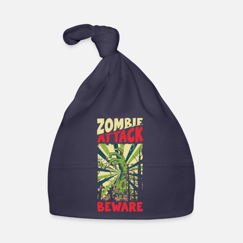Bande dessinée de style rétro Bonnet bio Bébé
